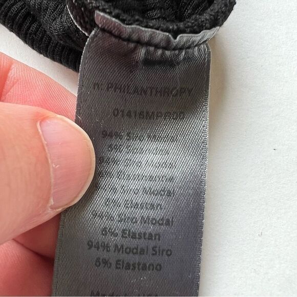 n:Philanthropy Prince Bodysuit Black Size Small NWT - Picture 9 of 9